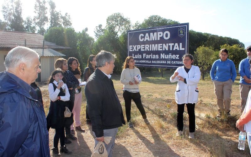 Departamento de Ciencias visita Escuela agrícola Salesiana de Catemu